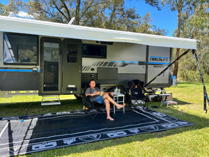 Camping Design - Black & Grey