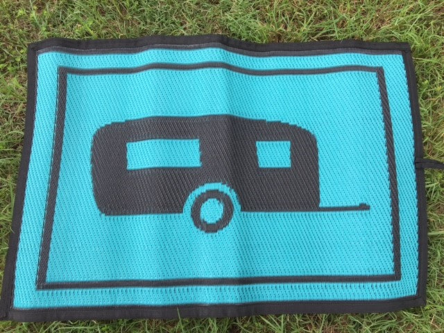 Matching Doormats -  90cm x 60cm - Mats By Design - eco friendly affordable lightweight recycled plastic camping camper indoor outdoor mat rug 