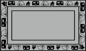 Camping Design - Black & Grey