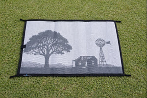 Doormat -  90cm x 60cm | Caravan & Camping Recycled Mat