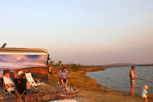 Printed Privacy Screens - Ocean Design