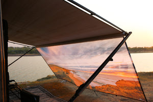 Printed Privacy Screens - Ocean Design